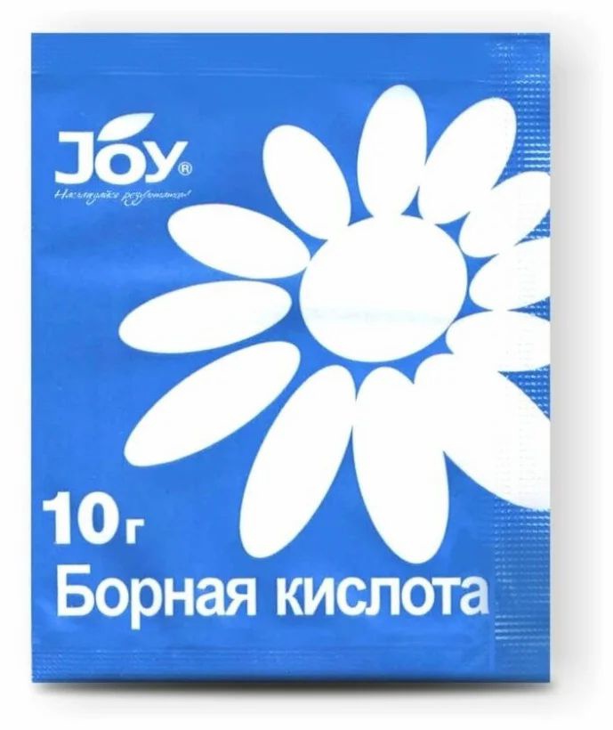 Кислота борная Джой 10/40 КЧХК 10г