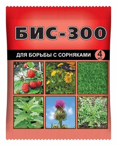 Гербицид Бис 300 3мл. от сорняков на газоне и землянике 