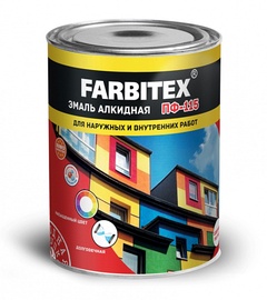 Эмаль алкидная FARBITEX ПФ-115 светло-голубая 