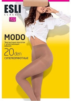 Колготки женские ESLI MODO 20, р.4, castoro