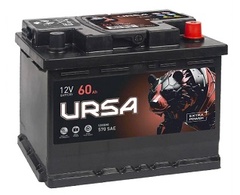 Аккумулятор автомобильный URSA АКБ 60 A/h URSA Extra Power R+ 