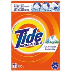 TIDE Авт СМС порошк. Альпийская свежесть 450г